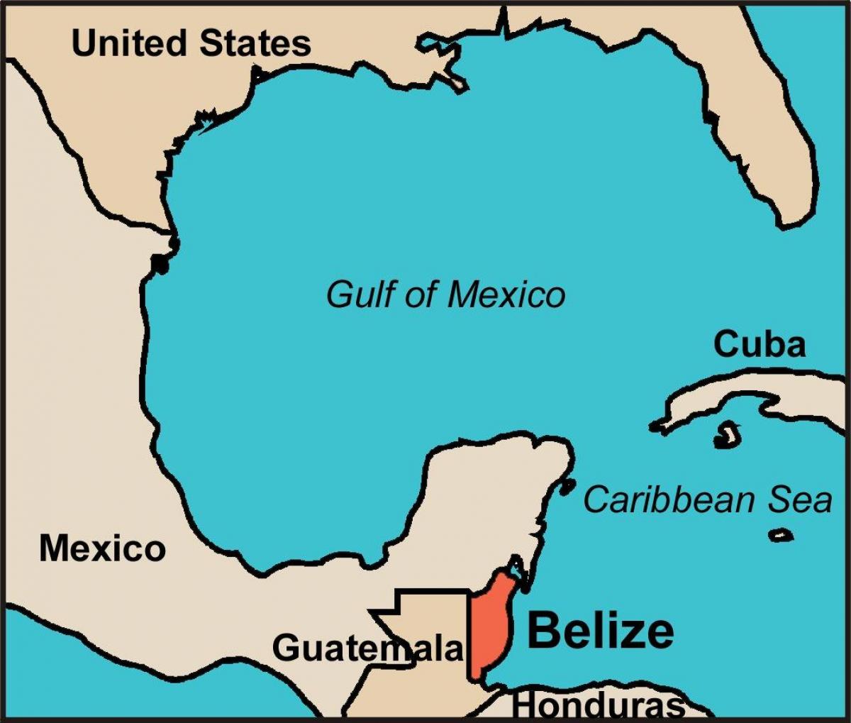 Belize je država kartica