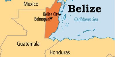 Karta бельмопан Belize